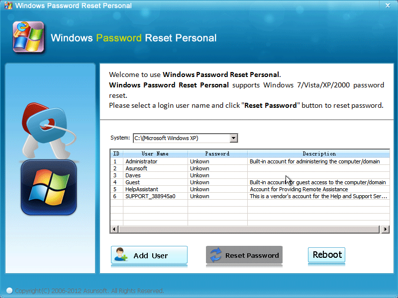 windows xp automated system recovery disk iso download